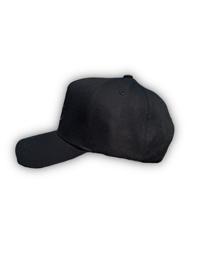 BLACK OUT SATIN LINED HAT