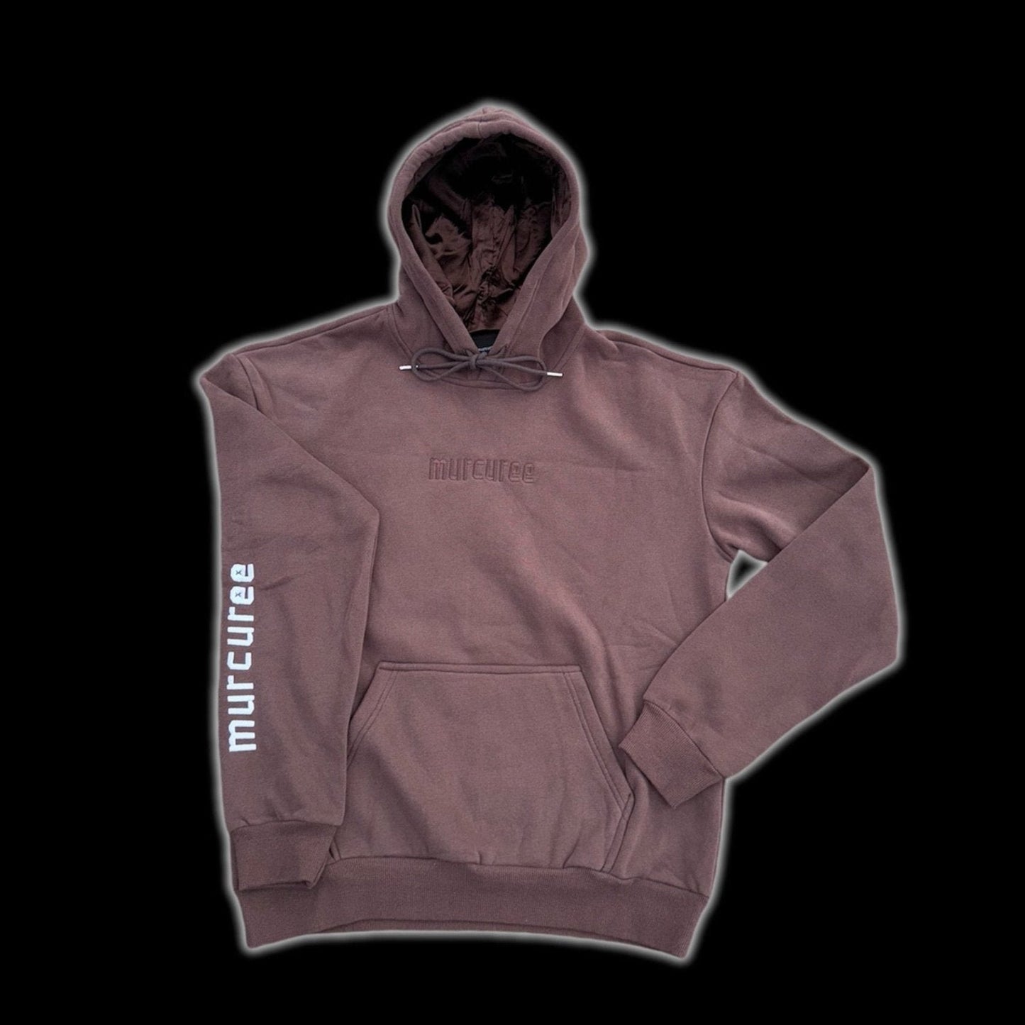 OG DUSTY BROWN SATIN HOODIE