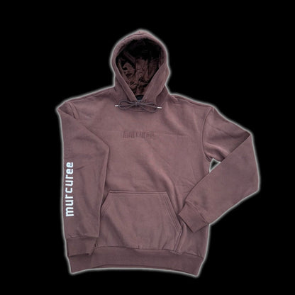 OG DUSTY BROWN SATIN HOODIE