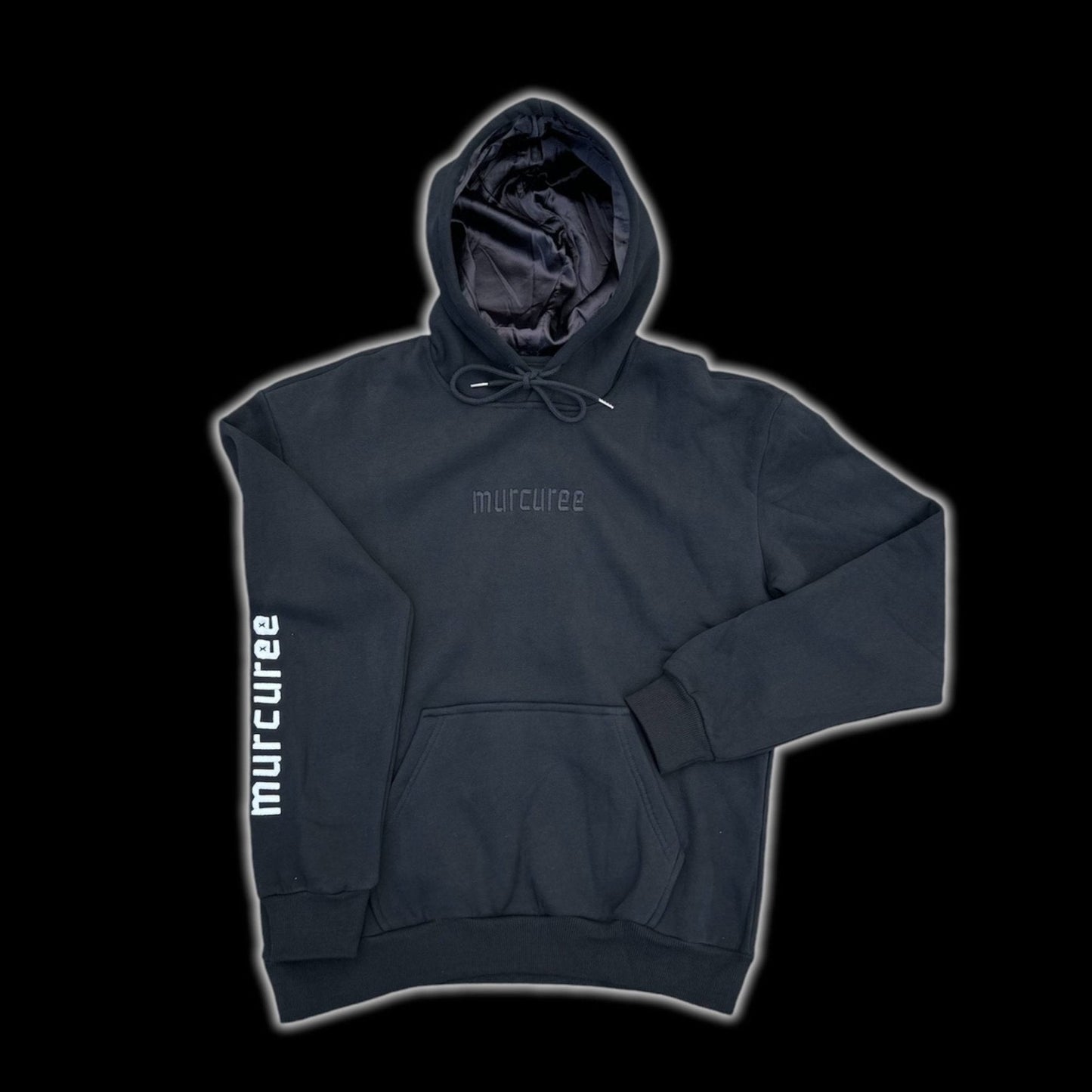 OG BLACK CAT SATIN HOODIE